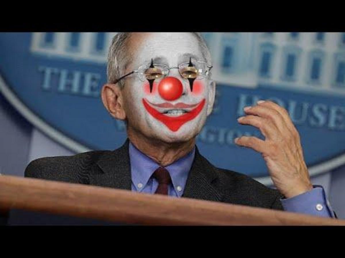 dr fauci clown shirt